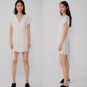 Zara White Mini Dress